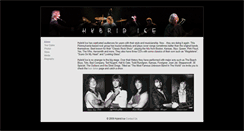 Desktop Screenshot of hybridice.net
